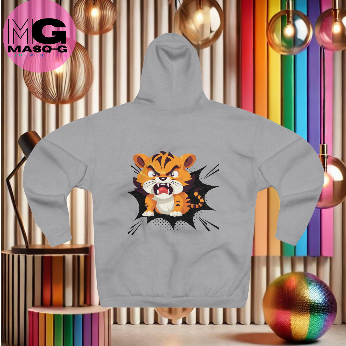 "Try Me" Hoodie - Voor Wanneer Jouw Innerlijke Tijger Wil Brullen