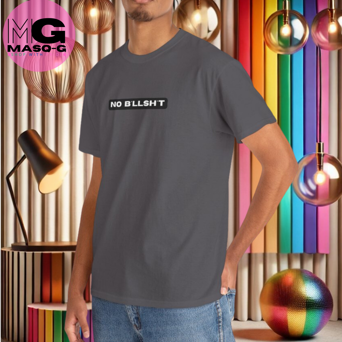 No Bllshit T-shirt - Want Wie Heeft Wel Tijd Voor Onzin?