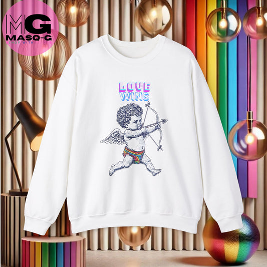 Love Wins Sweatshirt - Omdat Liefde Altijd Wint