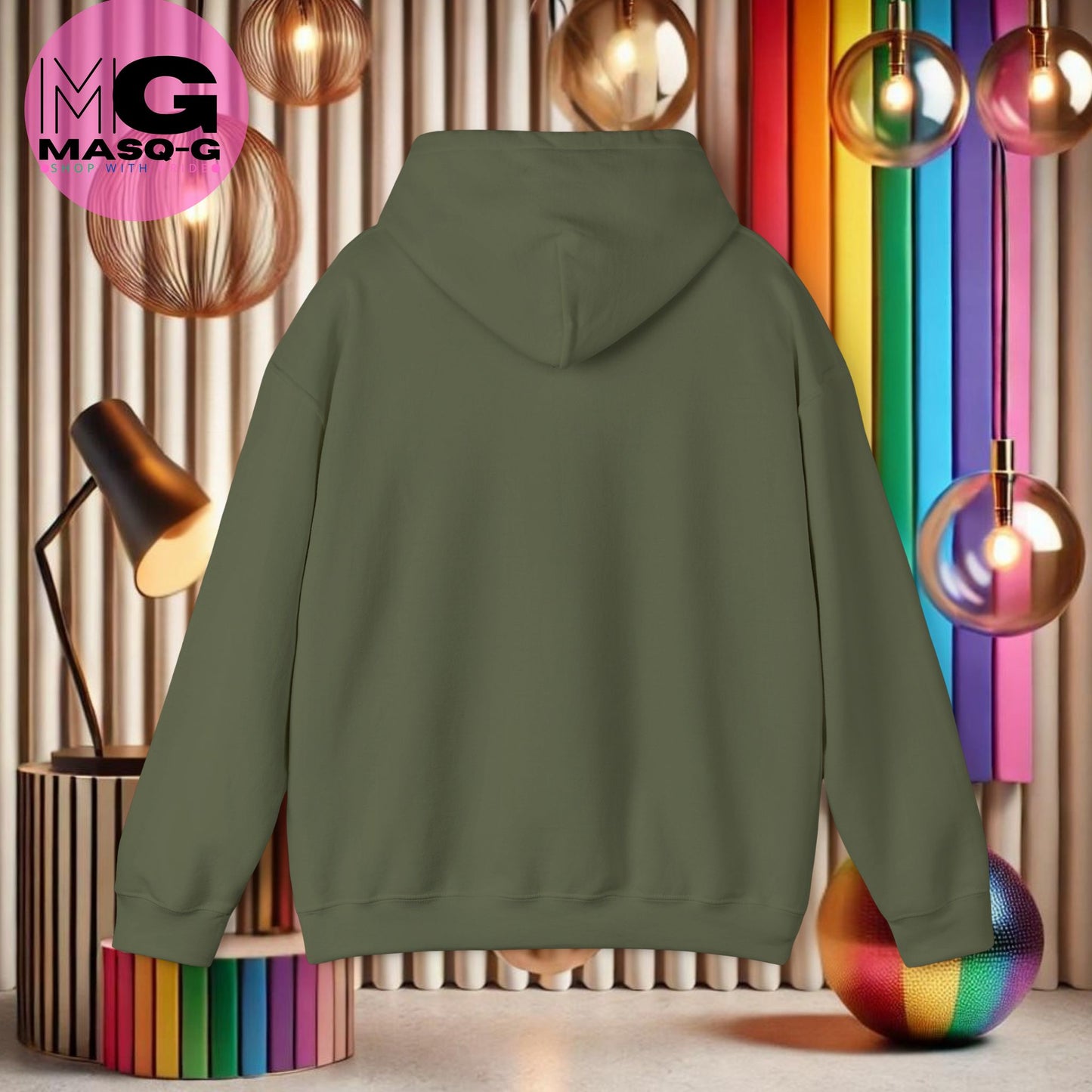 "Straight? No, Just a Little Bit Curvy" Hoodie - Comfort met een Knipoog